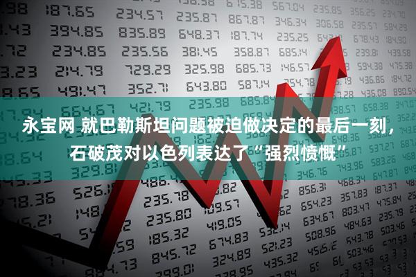 永宝网 就巴勒斯坦问题被迫做决定的最后一刻，石破茂对以色列表达了“强烈愤慨”